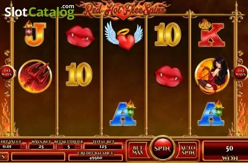 Скрин4. Red Hot Free Spins слот