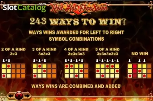 Скрин6. Red Hot Free Spins слот