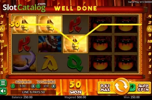 Скрин7. Kung Fu Showdown (TTG) слот