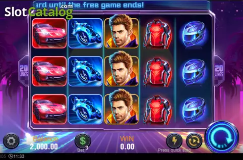 Скрин2. Wild Racer слот