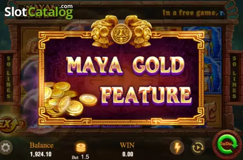 Скрин9. Mayan Empire слот