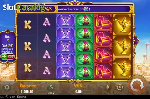 Скрин2. Magic Lamp (TaDa Gaming) слот