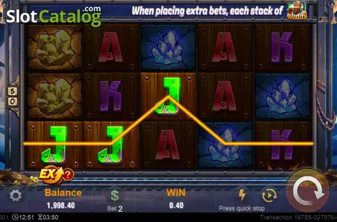 Скрин3. Gold Rush (TaDa Gaming) слот