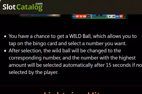 Скрин8. Go Goal Bingo слот