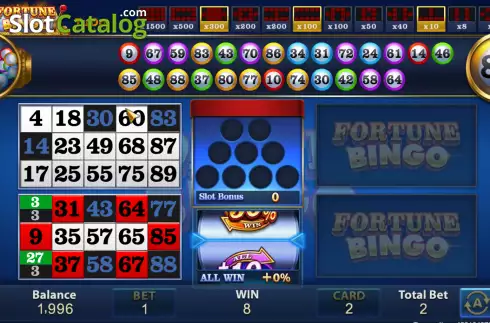 Скрин3. Fortune Bingo слот