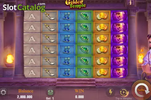 Скрин2. Golden Temple (TaDa Gaming) слот