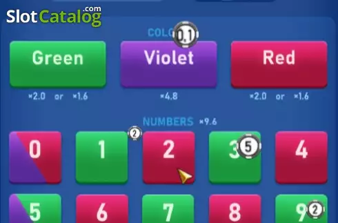 Скрин2. Color Prediction (TaDa Gaming) слот