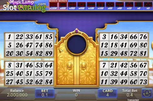 Скрин2. Magic Lamp Bingo слот
