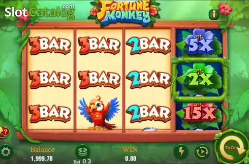 Скрин3. Fortune Monkey (TaDa Gaming) слот
