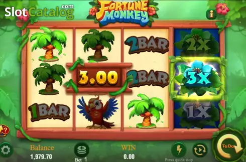 Скрин4. Fortune Monkey (TaDa Gaming) слот