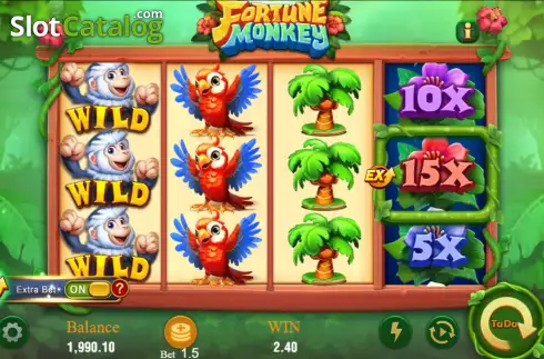 Скрин6. Fortune Monkey (TaDa Gaming) слот