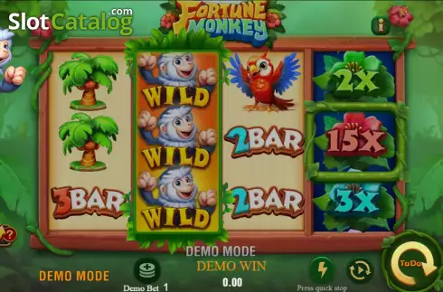 Скрин7. Fortune Monkey (TaDa Gaming) слот