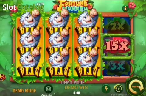 Скрин9. Fortune Monkey (TaDa Gaming) слот