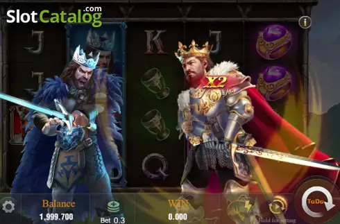 Скрин2. King Arthur (TaDa Gaming) слот