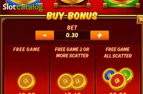 Скрин4. 3 Coin Treasures TriLuck™ слот