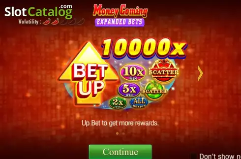 Скрин2. Money Coming Expanded Bets слот