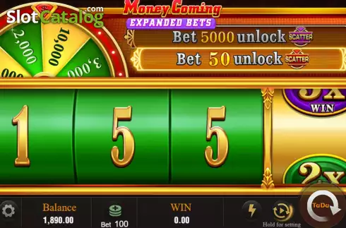 Скрин4. Money Coming Expanded Bets слот