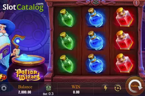 Скрин2. Potion Wizard (TaDa Gaming) слот
