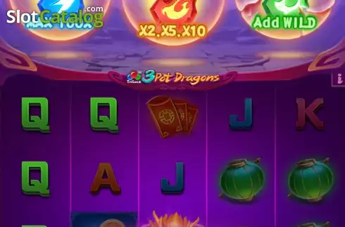 Скрин3. 3 Pot Dragons слот