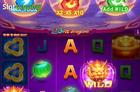 Скрин5. 3 Pot Dragons слот