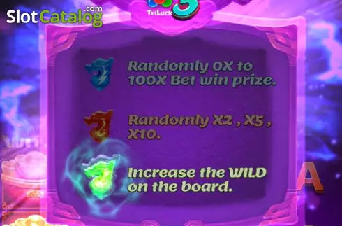 Скрин8. 3 Pot Dragons слот