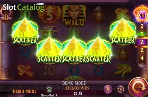 Скрин8. Rise of Egypt (TaDa Gaming ) слот