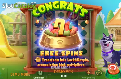 Скрин9. Lucky Doggy (TaDa) слот