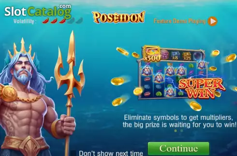 Скрин2. Poseidon (TaDa Gaming) слот