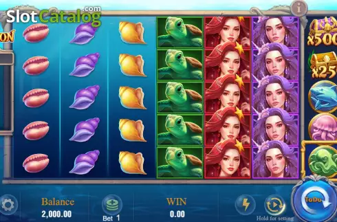 Скрин3. Poseidon (TaDa Gaming) слот