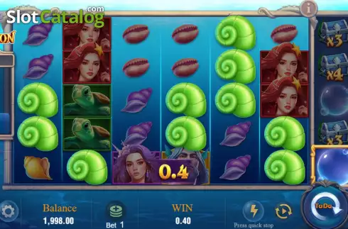 Скрин4. Poseidon (TaDa Gaming) слот