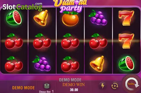 Скрин8. Diamond Party слот