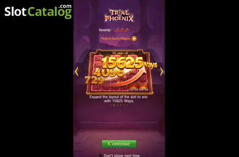 Скрин2. Trial of Phoenix слот