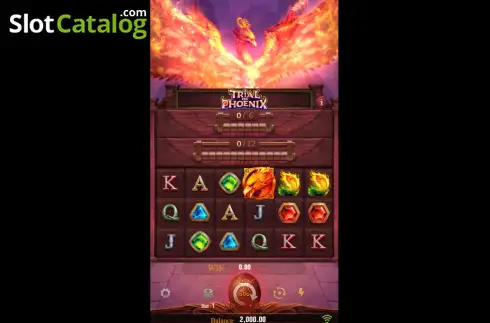 Скрин3. Trial of Phoenix слот