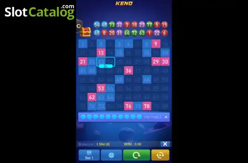 Скрин5. Keno Super Chance слот