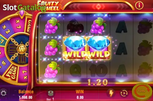 Скрин4. Fruity Wheel (TaDa Gaming) слот