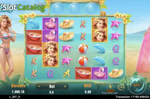 Скрин2. Bikini Lady слот