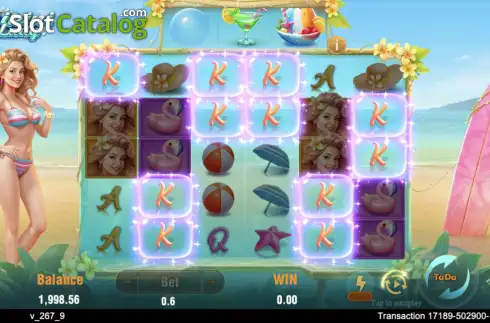 Скрин3. Bikini Lady слот