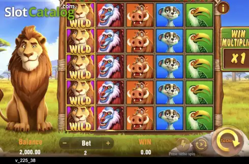 Скрин2. Safari Mystery (TaDa Gaming) слот