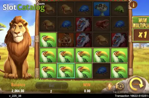 Скрин3. Safari Mystery (TaDa Gaming) слот