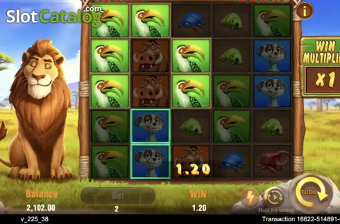 Скрин5. Safari Mystery (TaDa Gaming) слот