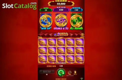 Скрин5. 3 Coin Treasures 2 слот