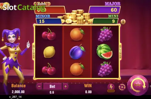 Скрин2. Joker Coins Hit The Cash слот