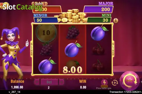 Скрин3. Joker Coins Hit The Cash слот