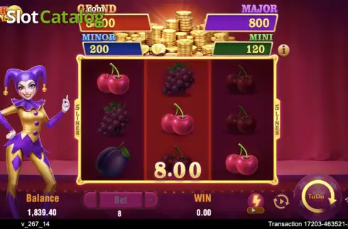 Скрин4. Joker Coins Hit The Cash слот
