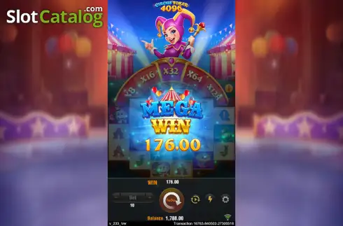 Скрин3. Circus Joker 4096 слот