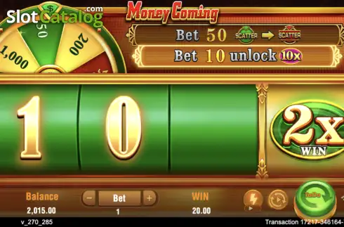 Скрин5. Money Coming (TaDa Gaming) слот