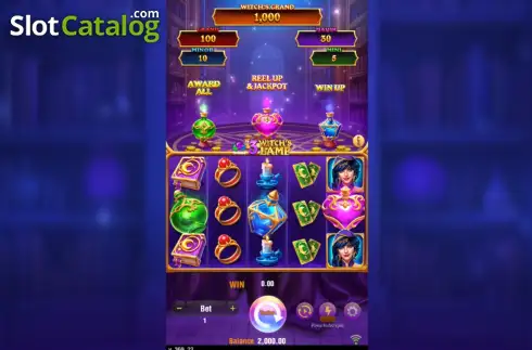 Скрин2. 3 Witch's Lamp слот