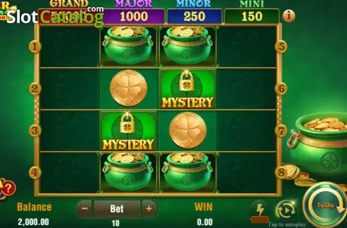 Скрин2. Clover Coins 4x4 слот
