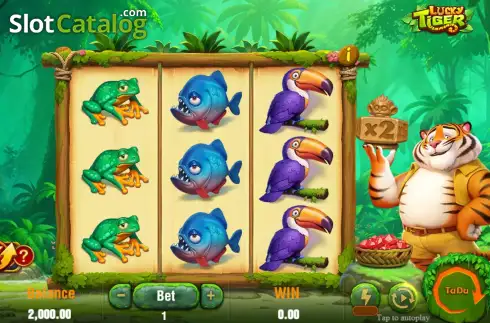 Скрин3. Lucky Tiger (TaDa Gaming) слот