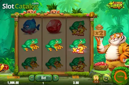 Скрин4. Lucky Tiger (TaDa Gaming) слот